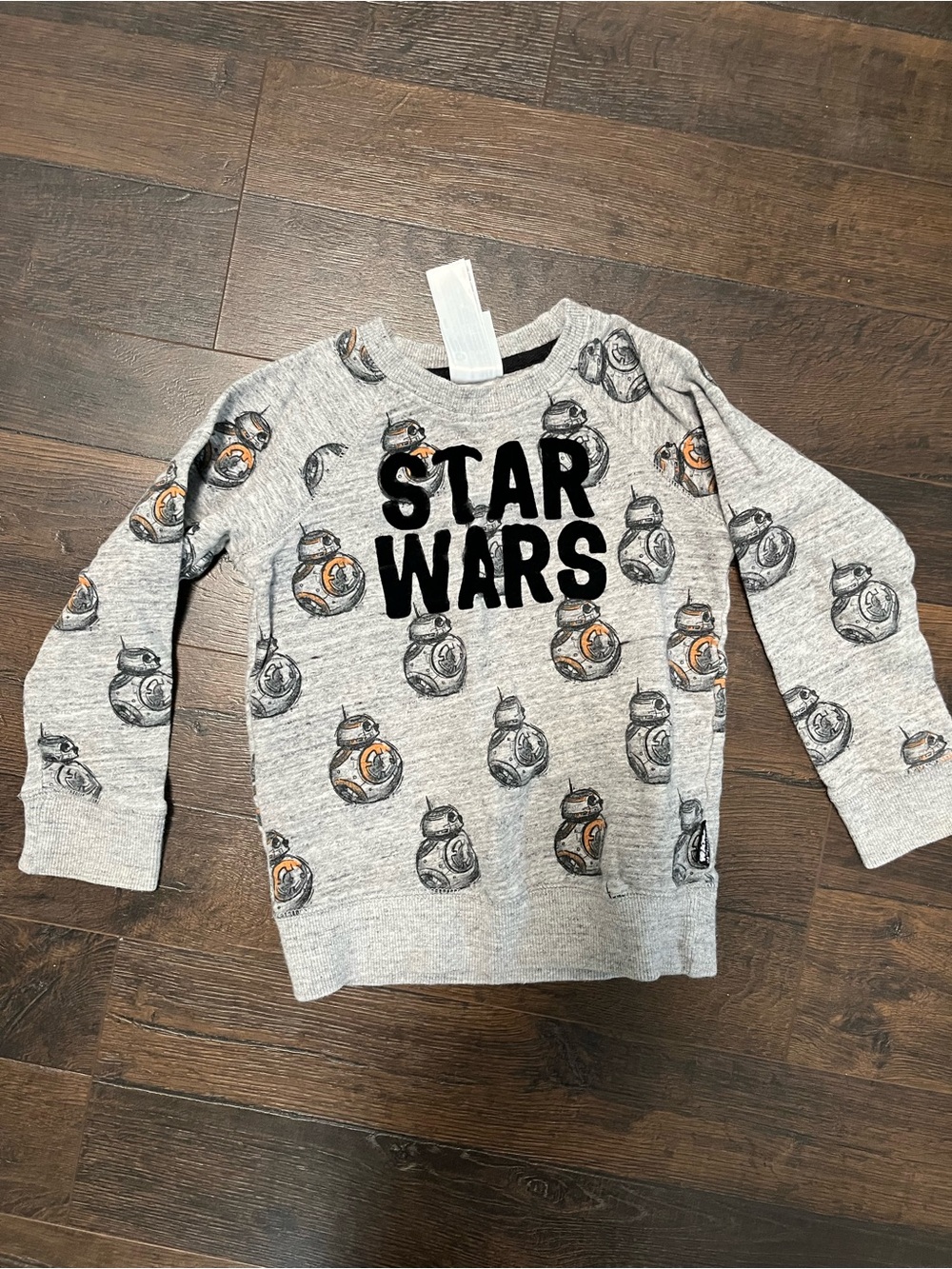 Disney Gray BB-8 Star Wars Pullover Sweatshirt